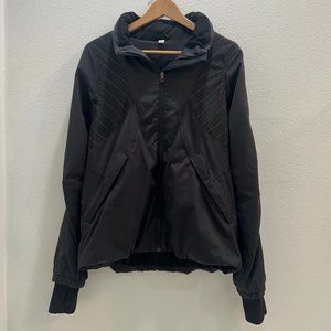Black Lululemon Reflective Runners Jacket